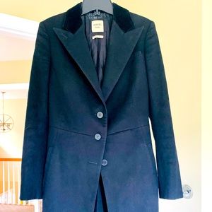 Hermès Riding Jacket size 36 virgin wool and cashmere very fitted